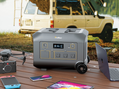 Estación de energía portátil B1200|1200W|Asas y ruedas|Aplicación inteligente