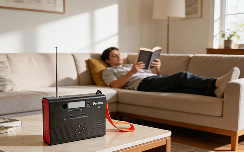 Estación de energía portátil P100A/E Plus | 100W | con altavoz Bluetooth