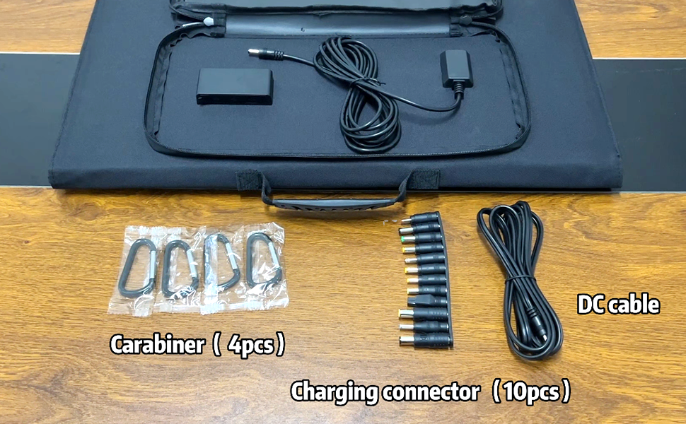 100W Panel solar plegable