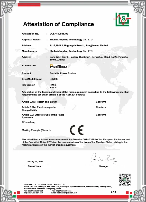 LCSA11093139E_Certificación de Conformidad