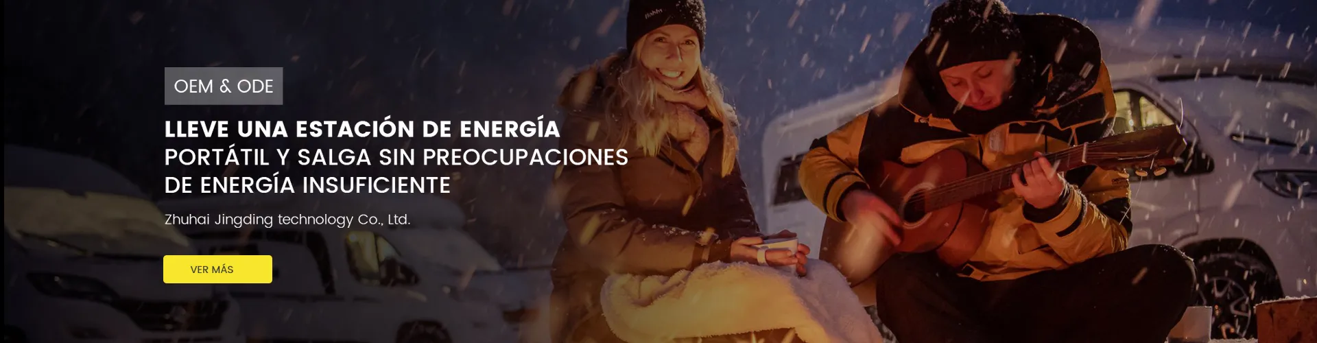Energía móvil para construcción