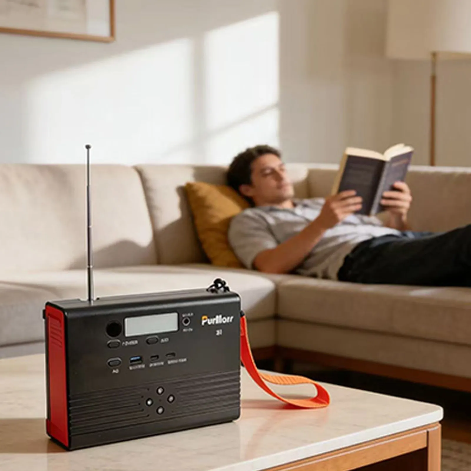 Almacén de energía móvil P100A/E Plus | 100W | con altavoz Bluetooth