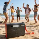 Almacén de energía móvil P100A/E Plus | 100W | con altavoz Bluetooth