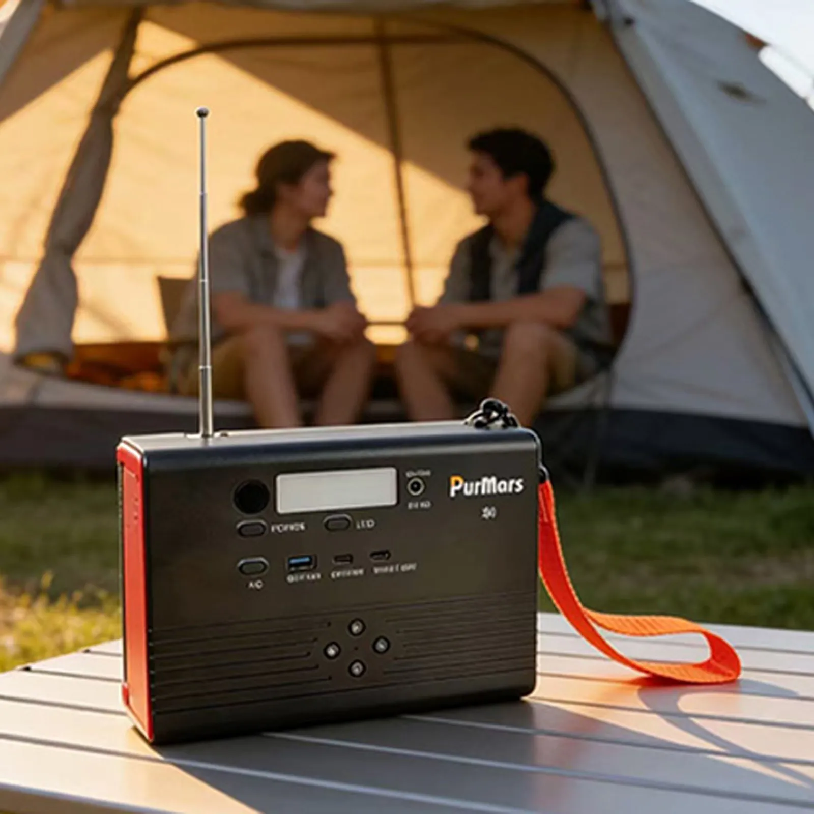 Almacén de energía móvil P100A/E Plus | 100W | con altavoz Bluetooth