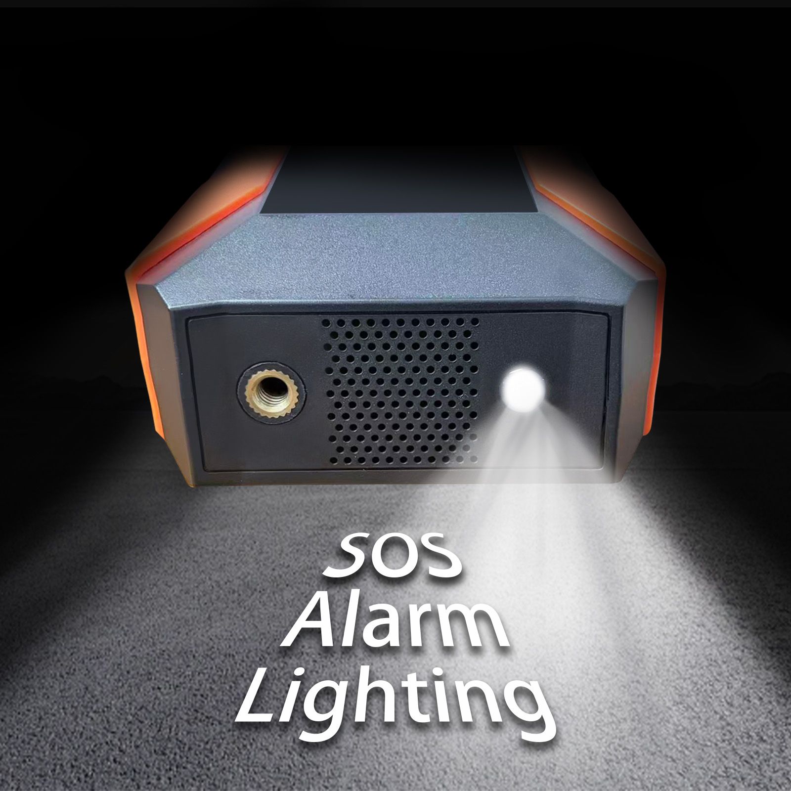 2 en 1 Arrancador de emergencia y Inflador de neumáticos