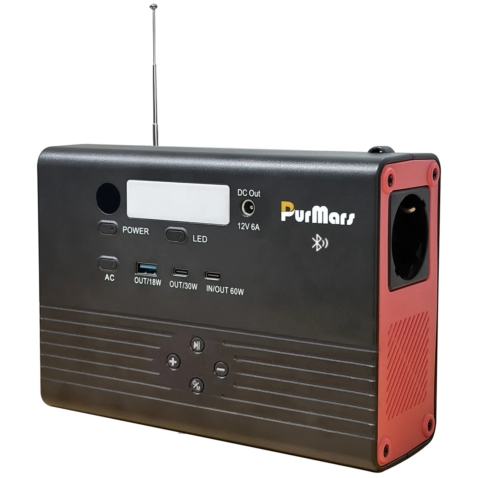 Purmars Black 100W Power Bank