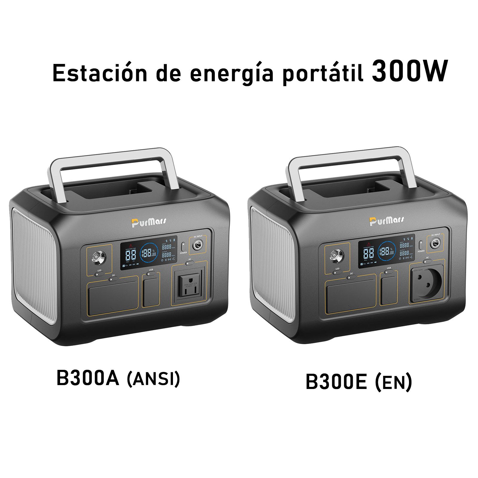 Estación de energía portátil P300A/E|300W