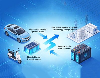 Diferencias entre baterías de potencia y baterías de almacenamiento de energía
