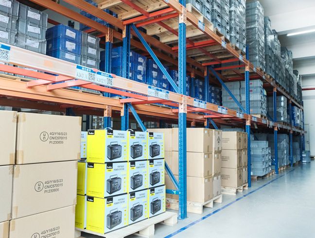 Central eléctrica Almacén de productos terminados