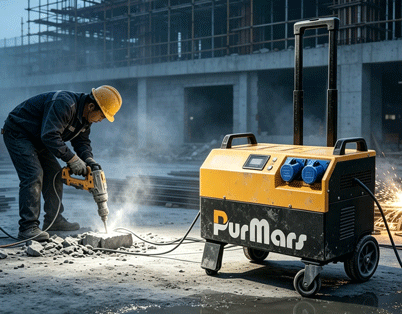 Sistemas de baterías Purmars para obras: Línea de productos y soluciones prácticas
