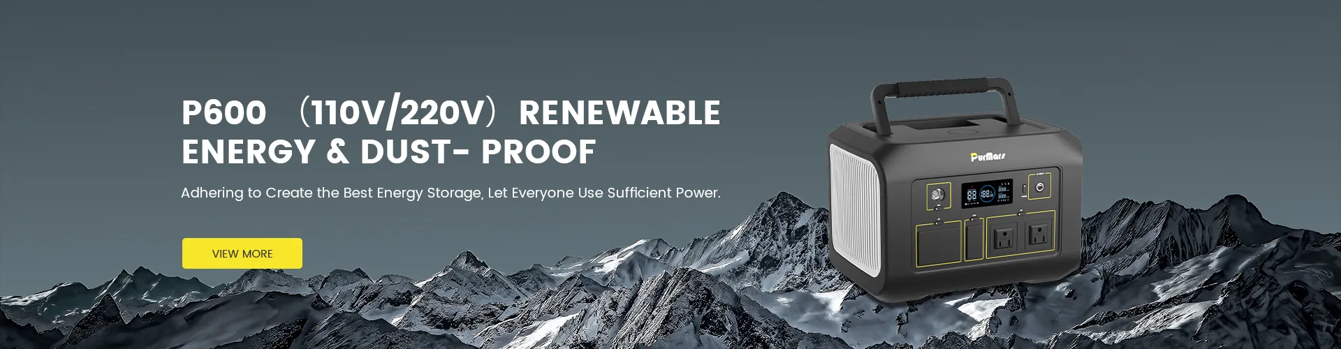 Solución energética para expediciones en la naturaleza